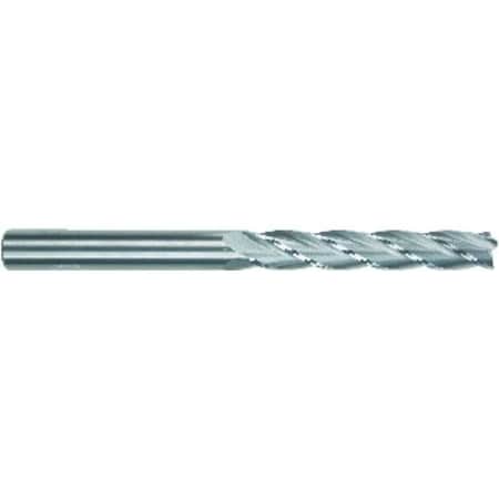 Morse Single End Mill, Center Cutting Long Length, Series 5951T, 34 Cutter Dia, 7 Overall Length, 4 M 91036